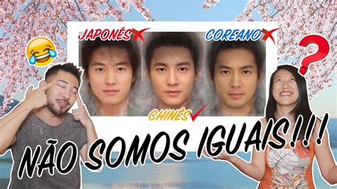 Como diferenciar japoneses, coreanos e chineses.